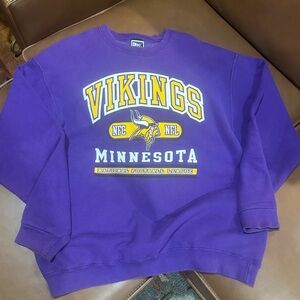 Vintage 90s Vikings NFL Crewneck